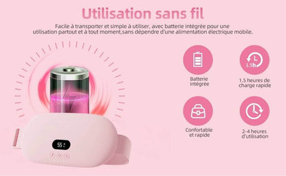 Ceinture Chauffante Matera™- Combat les douleurs menstruelles