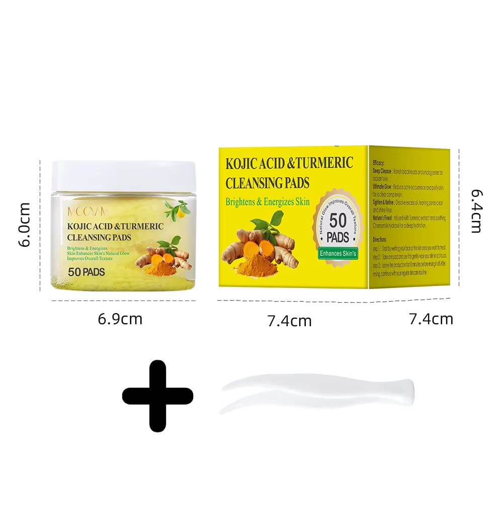 Lot de 2 Tampons Clarifiant au Curcuma Mesandro™