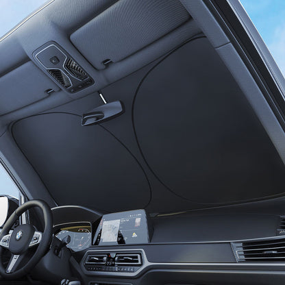 Pare-Soleil ThermoShield™ – Gardez votre voiture fraîche même en plein soleil